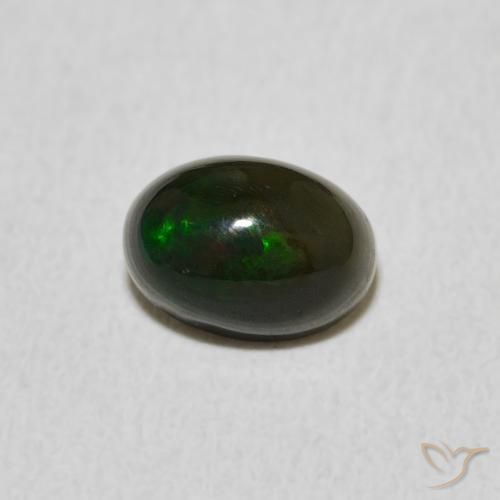 Opala Multicolorido Natural 0.77ct, oval, Opaco