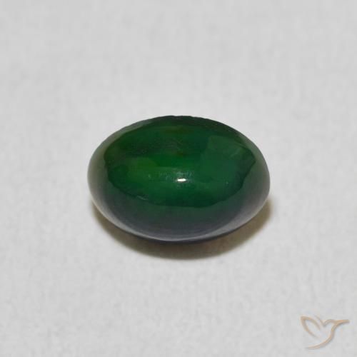 0.60ct Natural Multicolorido Opala, oval, Opaco