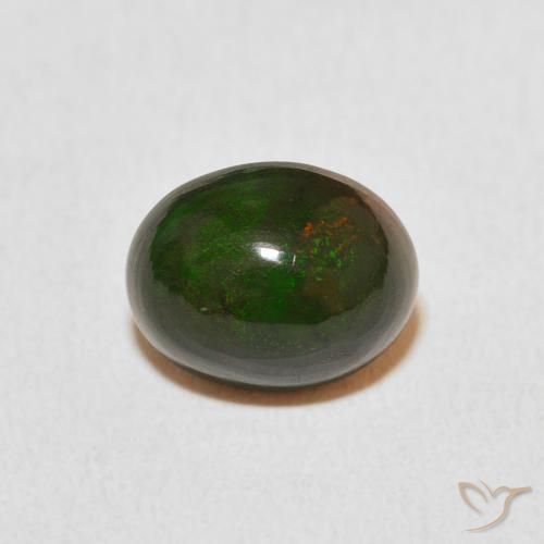 1.96ct Natural Multicolorido Opala, oval, Opaco
