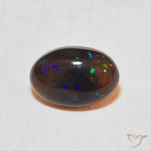 1.82ct Natural Multicolorido Opala, oval, Opaco