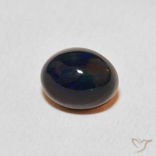 Opala Multicolorido Natural 1.26ct, oval, Opaco
