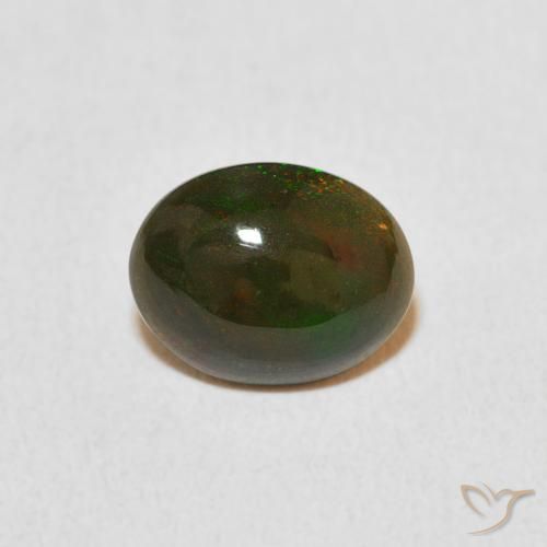 1.03ct Natural Multicolorido Opala, oval, Opaco