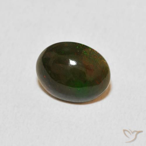 Opala Multicolorido Natural 1.03ct, oval, Opaco