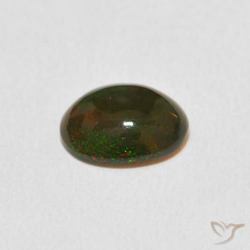 Opala Multicolorido Natural 1.03ct, oval, Opaco