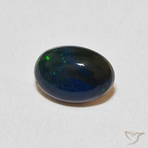 Opala Multicolorido Natural 1.30ct, oval, Opaco