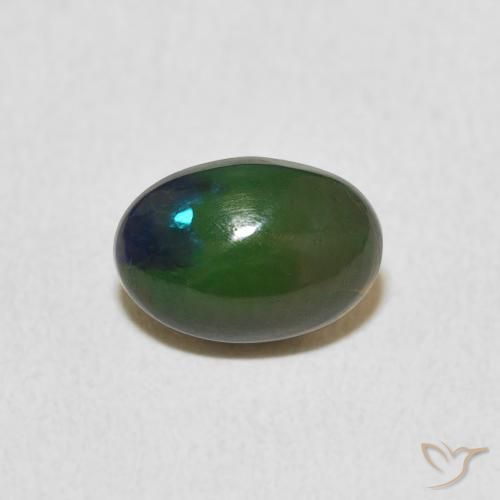 0.91ct Natural Multicolorido Opala, oval, Opaco