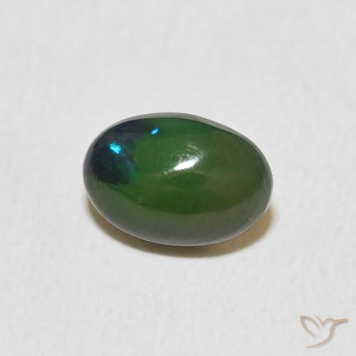 Opala Multicolorido Natural 0.91ct, oval, Opaco
