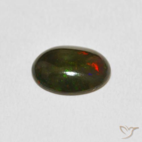 Opala Multicolorido Natural 1.11ct, oval, Opaco