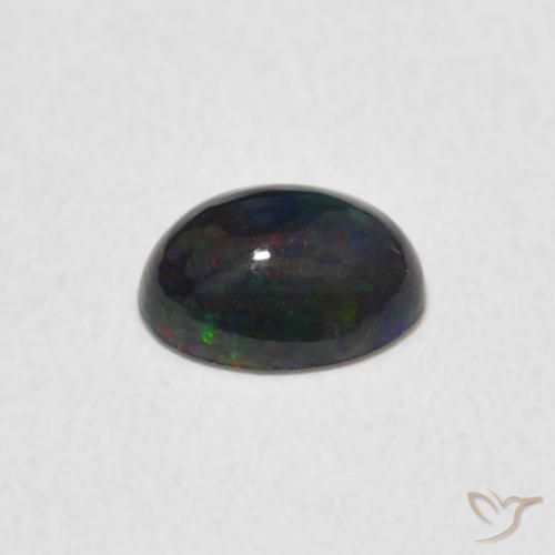 Opala Multicolorido Natural 0.46ct, oval, Opaco