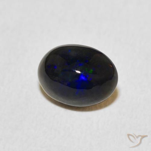 Opala Multicolorido Natural 0.82ct, oval, Opaco