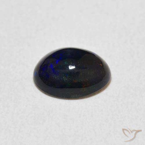 Opala Multicolorido Natural 0.82ct, oval, Opaco