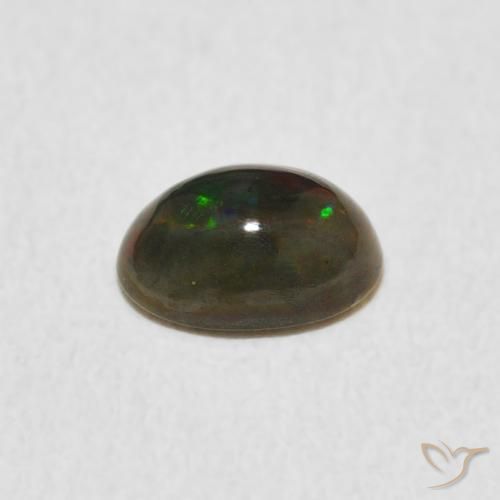 Opala Multicolorido Natural 0.53ct, oval, Opaco