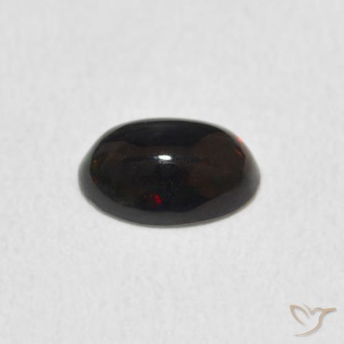 Opala Multicolorido Natural 0.42ct, oval, Opaco