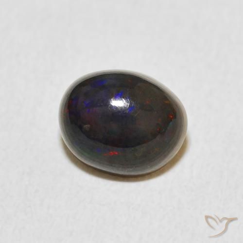 Opala Multicolorido Natural 0.91ct, oval, Opaco