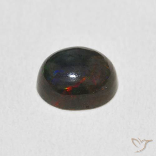 Opala Multicolorido Natural 0.91ct, oval, Opaco