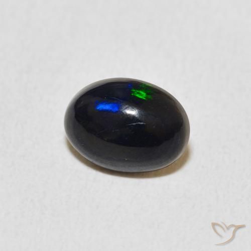 Opala Multicolorido Natural 0.51ct, oval, Opaco