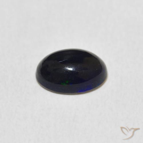 Opala Multicolorido Natural 0.51ct, oval, Opaco