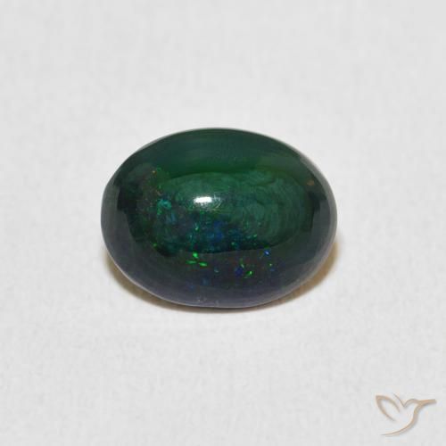 1.06ct Natural Multicolorido Opala, oval, Opaco