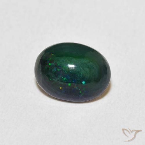 Opala Multicolorido Natural 1.06ct, oval, Opaco