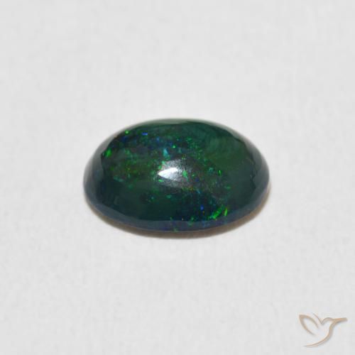 Opala Multicolorido Natural 1.06ct, oval, Opaco