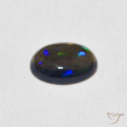 Opala Multicolorido Natural 0.61ct, oval, Opaco