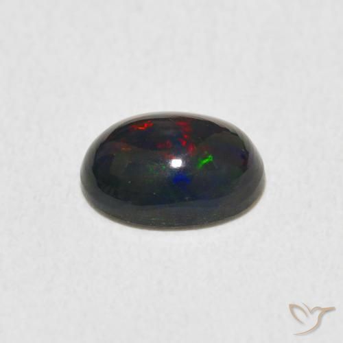 Opala Multicolorido Natural 0.85ct, oval, Opaco