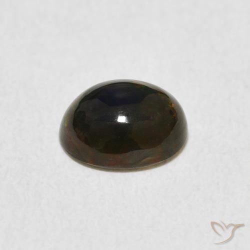 Opala Multicolorido Natural 0.66ct, oval, Opaco