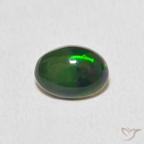 0.42ct Natural Multicolorido Opala, oval, Opaco