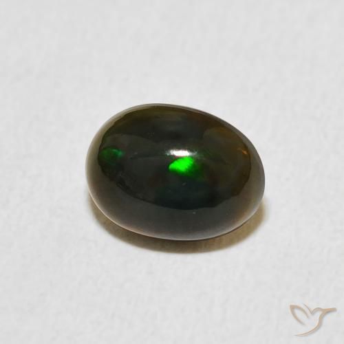Opala Multicolorido Natural 0.73ct, oval, Opaco