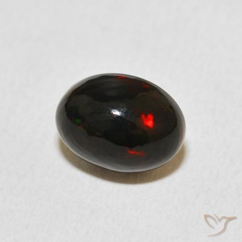 Opala Multicolorido Natural 1.45ct, oval, Opaco
