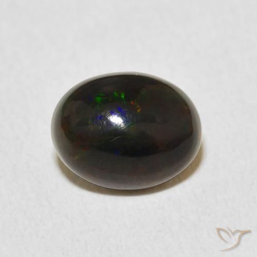 1.06ct Natural Multicolorido Opala, oval, Opaco