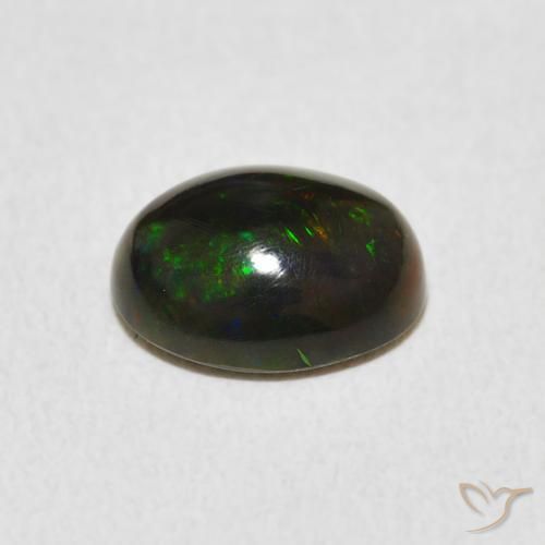 Opala Multicolorido Natural 1.06ct, oval, Opaco