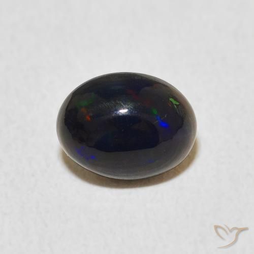 0.73ct Natural Multicolorido Opala, oval, Opaco