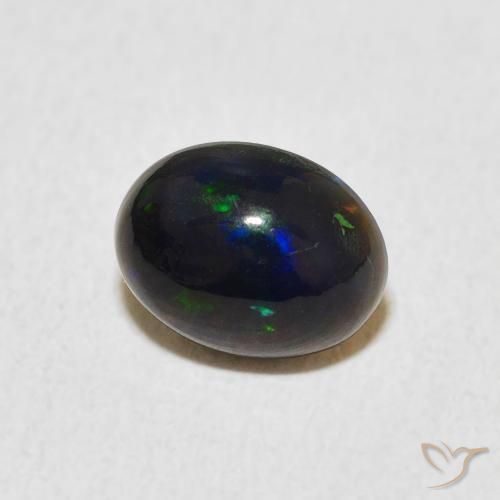 Opala Multicolorido Natural 0.73ct, oval, Opaco