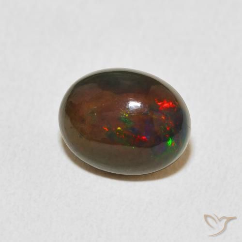Opala Multicolorido Natural 1.72ct, oval, Opaco