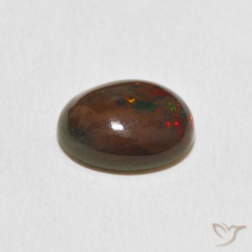 Opala Multicolorido Natural 1.72ct, oval, Opaco