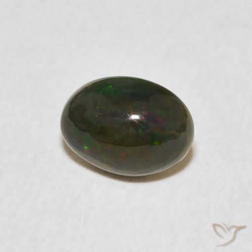 Opala Multicolorido Natural 0.79ct, oval, Opaco