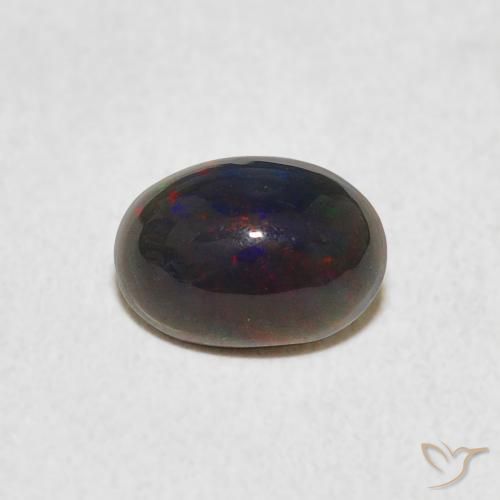 0.56ct Natural Multicolorido Opala, oval, Opaco