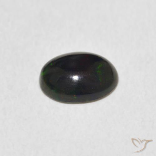 Opala Multicolorido Natural 0.60ct, oval, Opaco