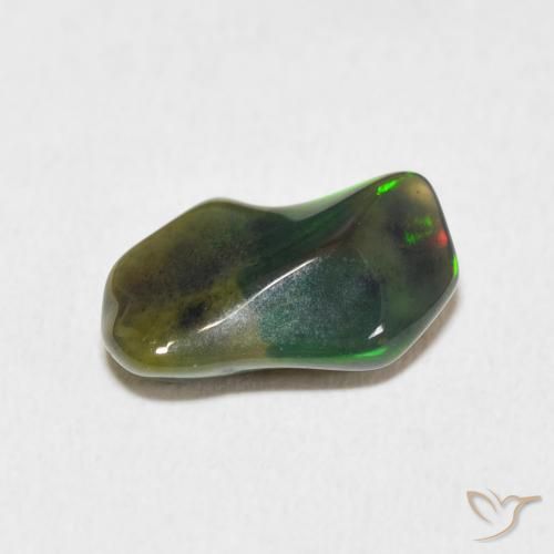 Opala Multicolorido Natural 2.28ct, Chique, Opaco