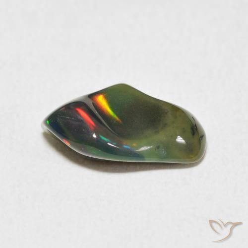 Opala Multicolorido Natural 2.28ct, Chique, Opaco