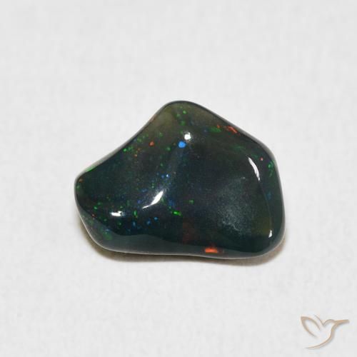 1.58ct Natural Multicolorido Opala, Chique, Opaco