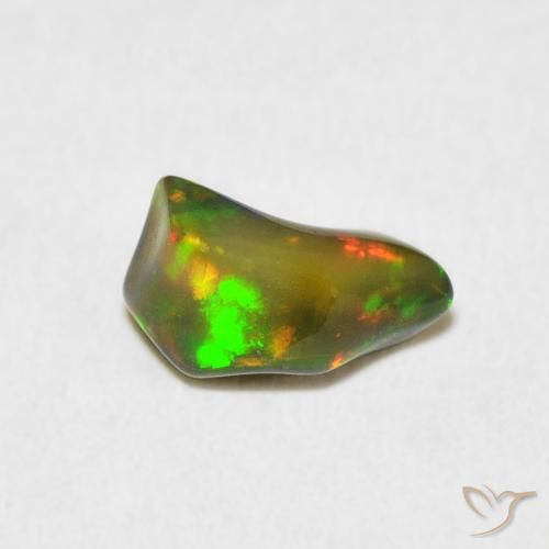 1.28ct Natural Multicolorido Opala, Chique, Opaco