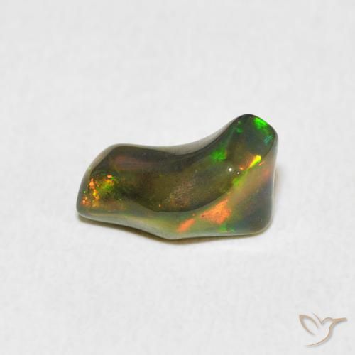 Opala Multicolorido Natural 1.28ct, Chique, Opaco