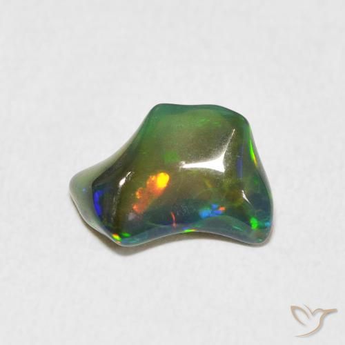 1.66ct Natural Multicolorido Opala, Chique, Opaco