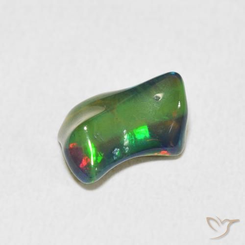 Opala Multicolorido Natural 1.66ct, Chique, Opaco