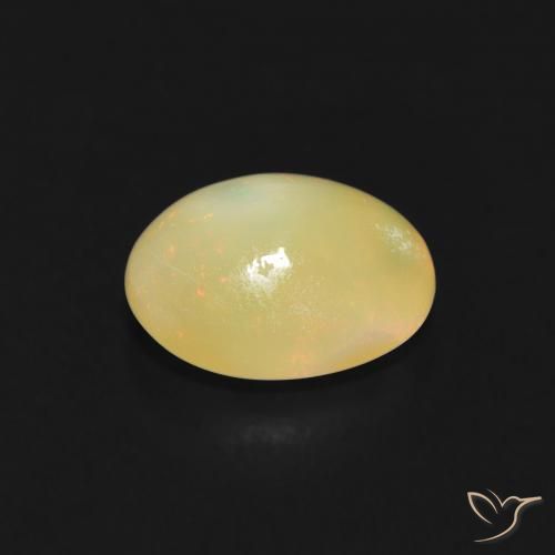 Opala Multicolorido Natural 0.74ct, oval, Transparente