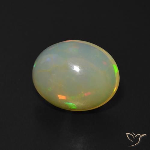 Opala Multicolorido Natural 1.71ct, oval, Transparente
