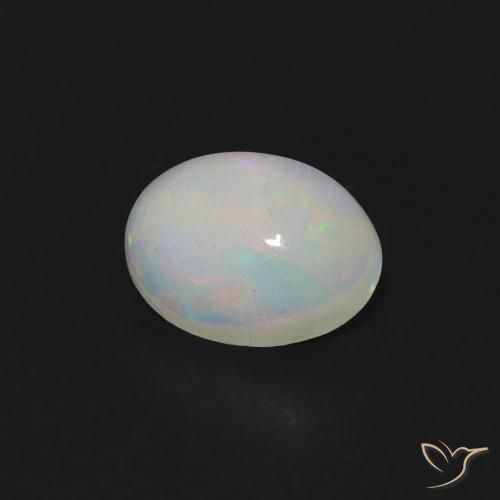 Opala Multicolorido Natural 0.59ct, oval, Transparente
