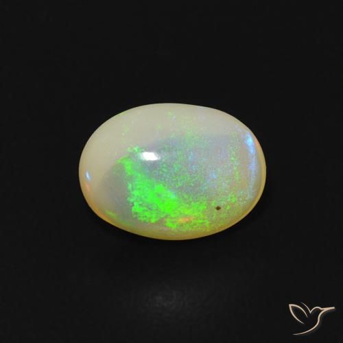 0.48ct Natural Multicolorido Opala, oval, Transparente